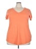 Torrid Orange Short Sleeve T-Shirt Size 3X Plus (3) - photo 1