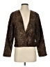 Chico's 100% Silk Brown Jacket Size Sm (0) - photo 1