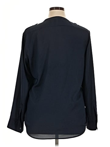 Calvin Klein Long Sleeve Blouse (view 2)