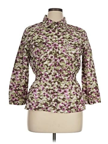 Charter Club 3/4 Sleeve Blouse (view 1)