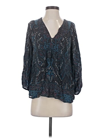 Joie 3/4 Sleeve Silk Top (view 1)