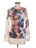 Bardot 100% Polyester Tie-dye Brown Long Sleeve Top Size M - photo 1