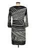 En Focus Studio Graphic Black Casual Dress Size 10 - photo 2