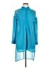 XOXO 100% Polyester Teal 3/4 Sleeve Blouse Size L - photo 1