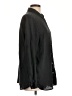 J.Jill Solid Black Long Sleeve Button-Down Shirt Size L - photo 4