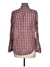 Joie 100% Cotton Checkered-gingham Red Long Sleeve Button-Down Shirt Size M - photo 2
