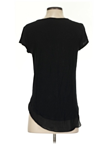 Bordeaux Short Sleeve Top (view 2)