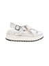 J/Slides White Sandals Size 8 - photo 1