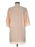 Gibson Latimer 100% Polyester Ivory Short Sleeve Blouse Size M - photo 2