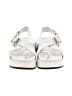 J/Slides White Sandals Size 8 - photo 2