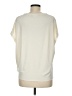 By Malene Birger Ivory Short Sleeve Top Size M - photo 2