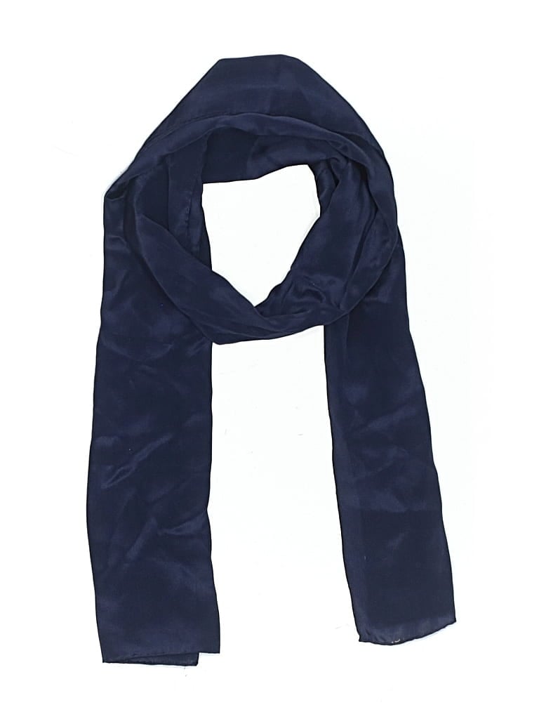 Pre-owned Unbranded Scarf In Blue