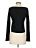 Madewell Black Ribbed Cardigan Crop Tee Size S - photo 2