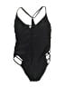 No Boundaries Solid Black One Piece Swimsuit Size S - photo 1