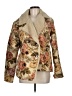 Ashley by 26 International Floral Gold Blazer Size M - photo 1