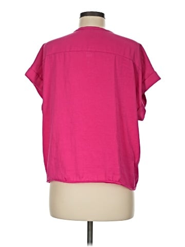 BCBGMAXAZRIA Short Sleeve Blouse (view 2)