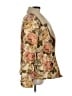 Ashley by 26 International Floral Gold Blazer Size M - photo 4