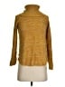 It's Our Time 100% Acrylic Tweed Gold Turtleneck Sweater Size XS - photo 1