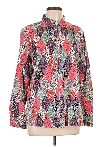 Ann Taylor LOFT Long Sleeve Blouse (view 1)