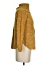 It's Our Time 100% Acrylic Tweed Gold Turtleneck Sweater Size XS - photo 4