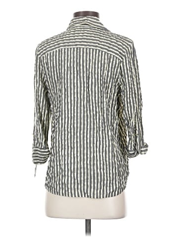 Anne Klein 3/4 Sleeve Button-Down Shirt (view 2)
