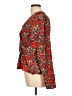 Missguided 100% Polyester Red Long Sleeve Blouse Size 10 - photo 5