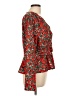 Missguided 100% Polyester Red Long Sleeve Blouse Size 10 - photo 4