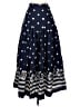 Outback Red 100% Rayon Polka Dots Blue Casual Skirt Size 2 - photo 1