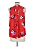41Hawthorn 100% Polyester Red Sleeveless Blouse Size M - photo 2