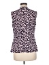 DKNY Purple Sleeveless Blouse Size M - photo 2