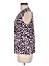 DKNY Purple Sleeveless Blouse Size M - photo 5
