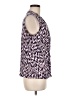 DKNY Purple Sleeveless Blouse Size M - photo 4