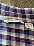 Janie and Jack Checkered-gingham Blue Long Sleeve Button-Down Shirt Size 18-24 mo - photo 3