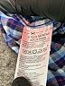 Janie and Jack Checkered-gingham Blue Long Sleeve Button-Down Shirt Size 18-24 mo - photo 4