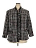 DressBarn 100% Acrylic Tweed Gray Blazer Size 22 - photo 1