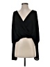Sugarmint 100% Polyester Black 3/4 Sleeve Blouse Size S (estimated) - photo 1