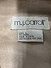 M.J. Carroll 100% Leather Ivory Vest Size L - photo 6