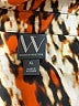 Worthington Animal Print Brown Long Sleeve Blouse Size XL - photo 7