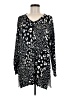 JM Collection Animal Print Black Pullover Sweater Size M - photo 1