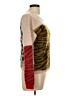 Luisa Cerano Animal Print Brown Tan Pullover Sweater Size L - photo 4