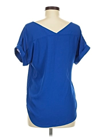 Pink Rose Short Sleeve Blouse (view 2)