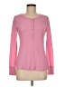 SPANX Pink Long Sleeve Henley Size L - photo 1