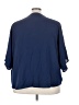 Shein 100% Polyester Blue Short Sleeve Blouse Size 4X - photo 2