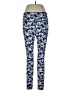 GAIAM Print Blue Active Pants Size L - photo 1