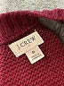 J.Crew Factory Store Solid Burgundy Pullover Sweater Size S - photo 7