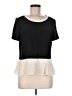 Marc by Marc Jacobs Black Short Sleeve Top Size 8 - photo 1