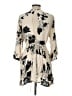 Billabong Print Ivory Casual Dress Size L - photo 2