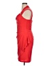 Scarlett 100% Polyester Red Cocktail Dress Size 14 - photo 5