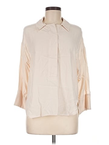 MNG Suit 3/4 Sleeve Button-Down Shirt (view 1)