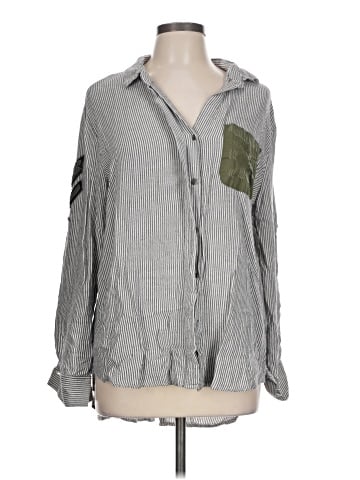 Vintage Havana Long Sleeve Polo (view 1)
